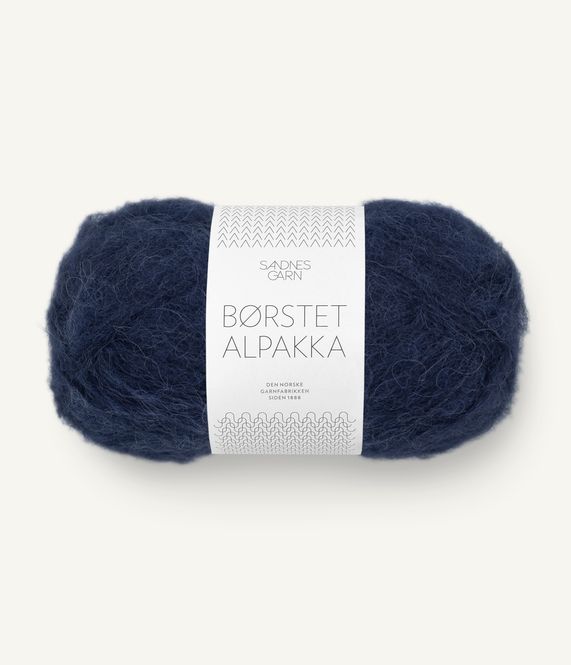 Hovedbilde Børstet Alpakka 5575 Navy